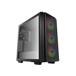 Koрпус Deepcool CG560 R-CG560-BKAAE4-G-1 E-ATX/ATX/Micro ATX,USB3.0*2,3*120mm ARGB/1*140mm,HD-Audio+Mic ,Без Б/П, Чёрный