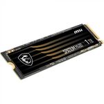 Твердотельный накопитель MSI SPATIUM M480 PRO PCIe 4.0 NVMe M.2 1TB, Read 7400mb/s, Write 6000 mb/s, Retail