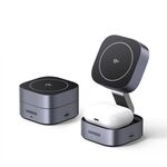 CD226 Ugreen W702 35316 2-in-1/15W Magnetic Wireless Charger for IPhone + AirPods