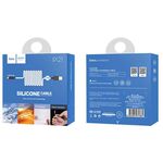 Кабель Hoco X21 Silicone USB - Lightning 1м White