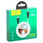 Кабель USB-C HOCO X21 Plus Silicone Type-C - Lightning