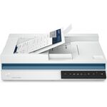 Сканер планшетный с ADF HP ScanJet Pro 2600 f1 20G05A, A4, CISб 25стр/мин, 50 изоб/мин, двустор.сканирование за 1 проход