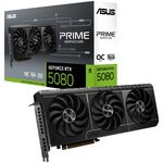 Видеокарта ASUS PRIME-RTX5080-O16G, RTX 5080, 16G OC GDDR7, 256bit, HDMI, DP, BOX