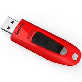 SanDisk Ultra 64GB, USB 3.0 Flash Drive, 130MB/s read - Red; EAN:619659145897