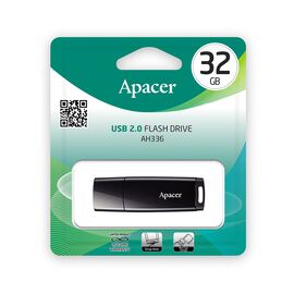 USB-накопитель Apacer AH336 32GB Чёрный, изображение 2