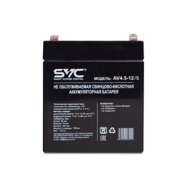 Аккумуляторная батарея SVC AV4.5-12/S 12В 4.5 Ач, изображение 2