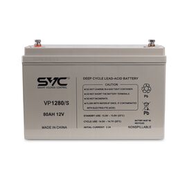Аккумуляторная батарея SVC VP1280/S 12В 80 Ач (329*170*224), изображение 2
