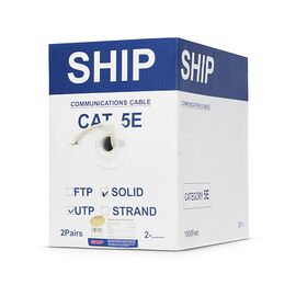 Кабель сетевой SHIP D135-2 Cat.5е UTP 30В PVC, изображение 3