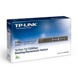 Коммутатор TP-Link TL-SF1016DS, изображение 3