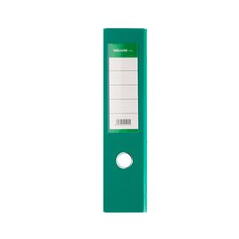Папка-регистратор Deluxe с арочным механизмом, Office 3-GN36 (3" GREEN), А4, 70 мм, зелёный, изображение 3