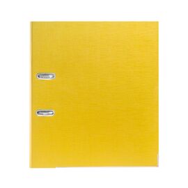 Папка-регистратор Deluxe с арочным механизмом, Office 2-YW5, А4, 50 мм, жёлтый, изображение 2