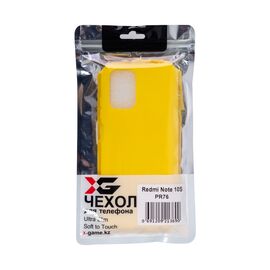 Чехол для телефона X-Game XG-PR76 для Redmi Note 10S TPU Жёлтый, изображение 3