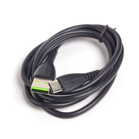 Интерфейсный кабель Awei Type-C CL-115T 2.4A 1m Чёрный, изображение 2