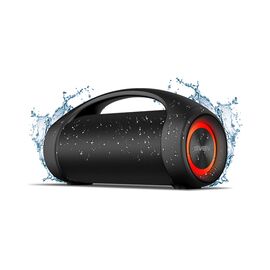 SVEN PS-370, черный, акустическая система 2.0, мощность 2х20Вт(RMS), Bluetooth, FM, USB, Водонепроницаемый (IPx5), подсветка, microSD, 2x3600mA*h
