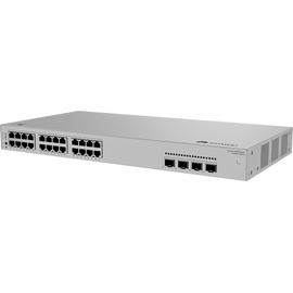 Коммутатор HUAWEI S220S-24P4J (L2, 24*10/100/1000BASE-T PoE+ ports 400W, 2*10GE SFP+, 2*2.5GE SFP ports, AC power)