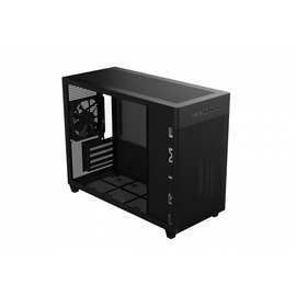 Корпус ASUS Prime AP201 Tempered Glass, поддержка 360 mm Радиаторов, VGA до 338мм, micro-ATX, черный