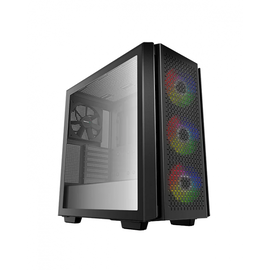 Koрпус Deepcool CG560 R-CG560-BKAAE4-G-1 E-ATX/ATX/Micro ATX,USB3.0*2,3*120mm ARGB/1*140mm,HD-Audio+Mic ,Без Б/П, Чёрный