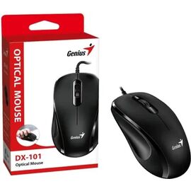 Мышь оптическая  Genius DX-101 Genius Black USB 31010026400