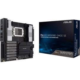 Сист.плата ASUS PRO WS WRX90E-SAGE SE, WRX90, TR5, 8xDIMM DDR5, 7xPCI-E x16, 4xM.2, 4xSATA,SAS mini, 10Gigabit LAN, BOX