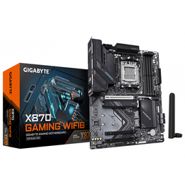 Сист.плата Gigabyte X870 GAMING WF6 1.0, X870, AM5, 4xDIMM DDR5, 3xPCI-E x16, 3xM.2, 4xSATA, HDMI, 2xUSB4, WIFI6, BOX