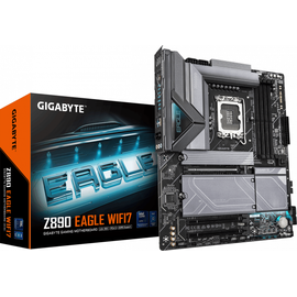 Сист.плата Gigabyte Z890 EAGLE WIFI7 1.0, Z890, 1851, 4xDIMM DDR5, PCI-E x16, PC Ix1, M.2, SATA, WIFI 7, BOX