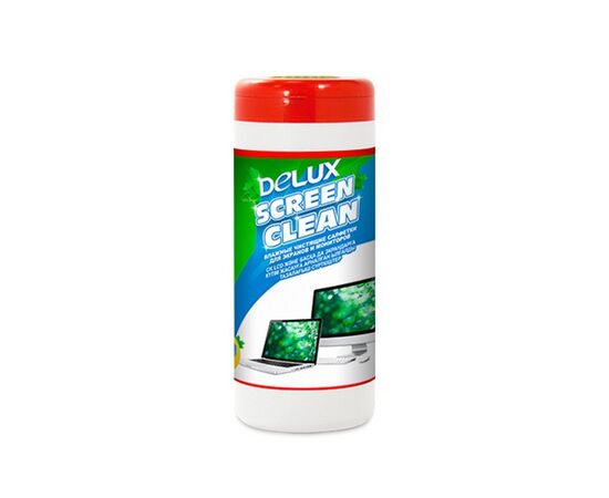 Чистящие салфетки Delux Screen Clean 100