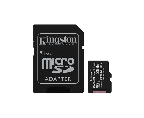 Карта памяти Kingston SDCS2/256GB Class 10 256GB + адаптер