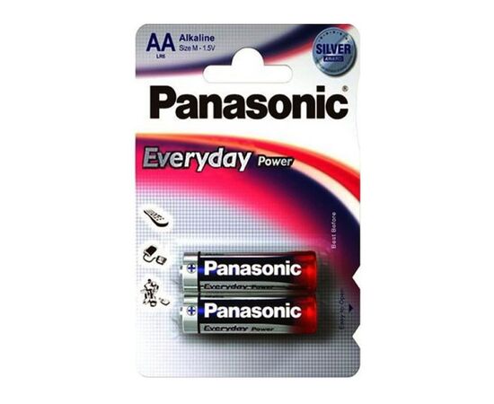 Батарейка щелочная PANASONIC Every Day Power AA/2B
