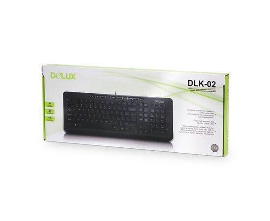 Клавиатура Delux DLK-02UB, изображение 3