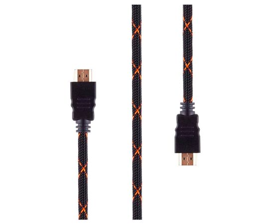 Rombica кабель для видео ZX30B HDMI to HDMI, 2.0b, 3 м., черный