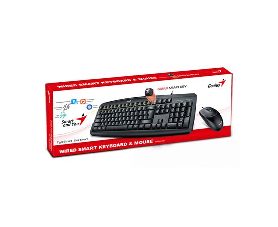 Комплект Клавиатура + Мышь Genius Smart KM-200, изображение 3