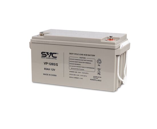 Аккумуляторная батарея SVC VP1265/S 12В 65 Ач (350*165*178)
