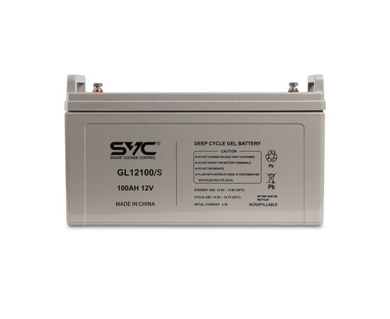Аккумуляторная батарея SVC GL12100/S 12В 100 Ач (407*173*233), изображение 2