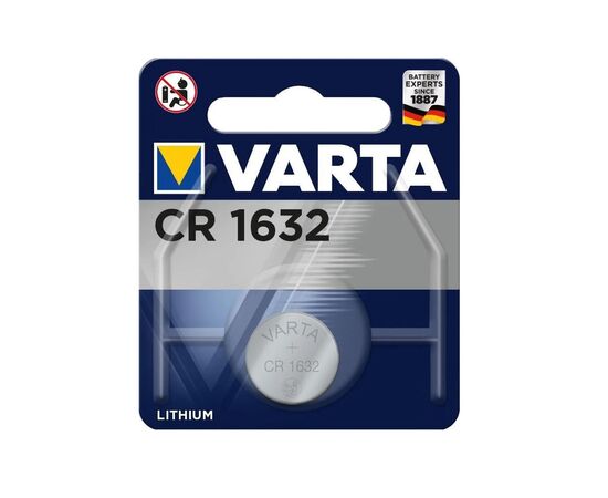 Батарейка VARTA Lithium CR1632 3V 1 шт. в блистере, изображение 2