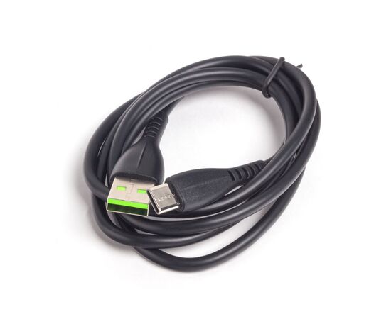 Интерфейсный кабель Awei Type-C CL-115T 2.4A 1m Чёрный, изображение 2
