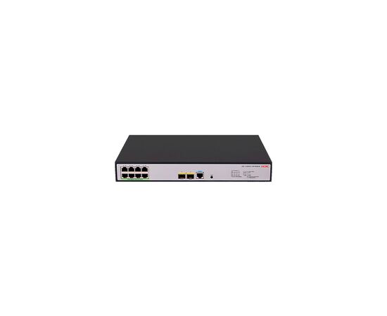 Коммутатор H3C S1850V2-10P-HPWR-EI L2 Ethernet Switch with 8*10/100/1000BASE-T PoE+ Ports (AC 125W) and 2*1000BASE-X SFP Ports,(AC)