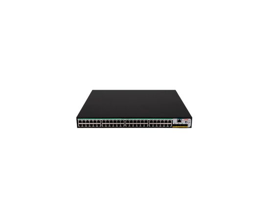 Коммутатор H3C S1850V2-52X-PWR L2 Ethernet Switch with 48*10/100/1000BASE-T PoE+ Ports and 4*1G/10G BASE-X SFP Plus Ports,(AC)