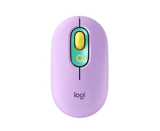 Мышь компьютерная LOGITECH Mouse wireless  Pop Mouse, COSMOS LAVENDER