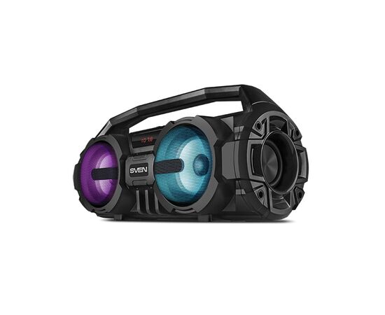 SVEN PS-415, черный, акустическая система 2.0, 2х6Вт (RMS), USB, microSD, Bluetooth, FM, LED-display