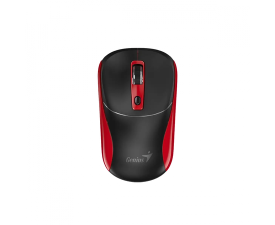 Беспроводная мышь Genius NX-7123 BLK+Red 2.4Ghz/1200dpi/Copilot/31030043402