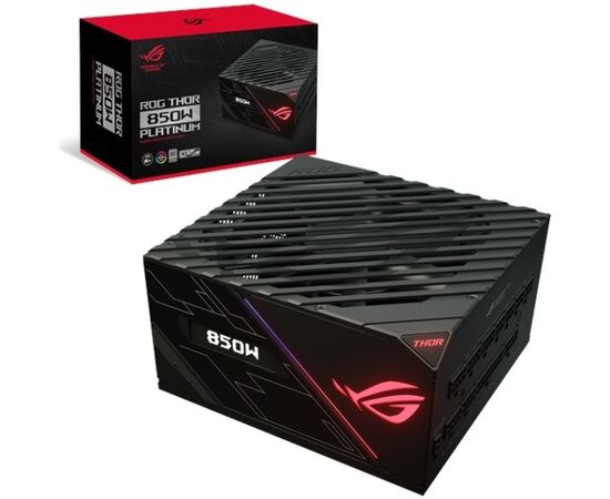 Блок питания ASUS ROG-THOR-850P2-GAMING, 850W/ATX12V/13.5cm/EU/80+Platinum, Full modular, ROG-THOR-850P2