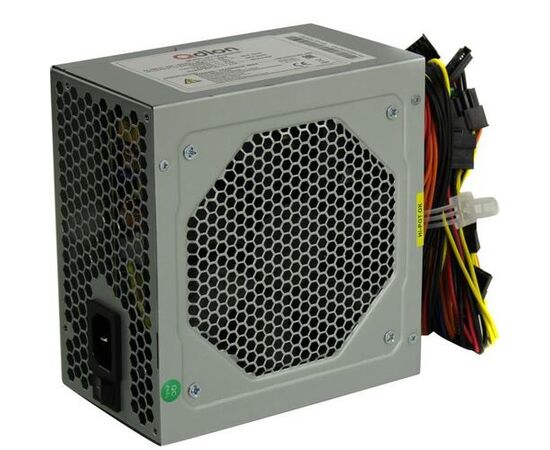 Блок питания ATX QD-350PNR, Ball Bearing Fan 12cm, 24+4pin, CPU4+4, 3*sata,2*molex,1*fdd pin, black coating OEM