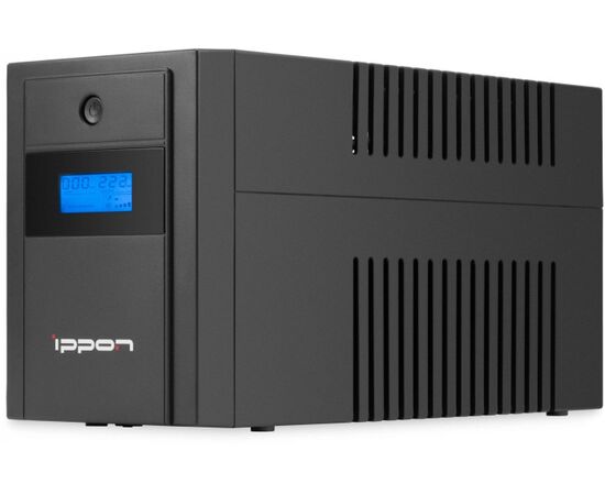 ИБП Ippon Back Basic 1200 LCD Euro, 1200VA, 600Вт, AVR 168 -263В, 7xEURO, управление по USB