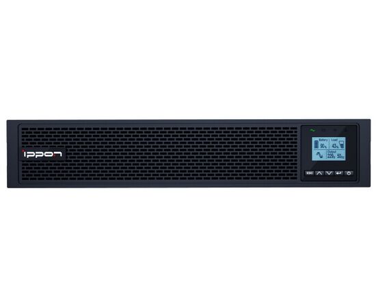 ИБП Ippon Innova RT II 2000 On-Line UPS 2000VA, 2000Вт, чист. синусоида, 8xC13, USB/RS232  , бат., LCD, 2U