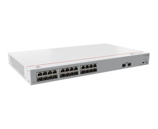 Коммутатор Huawei S110-24LP2SR (24*10/100/1000BASE-T, 2*GE SFP ports, 124W PoE+, AC power)