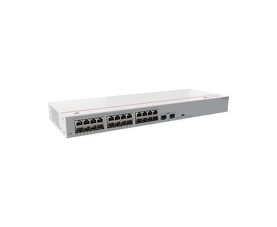 Коммутатор Huawei S110-24T2SR (24*10/100/1000BASE-T, 2*GE SFP ports, AC power)