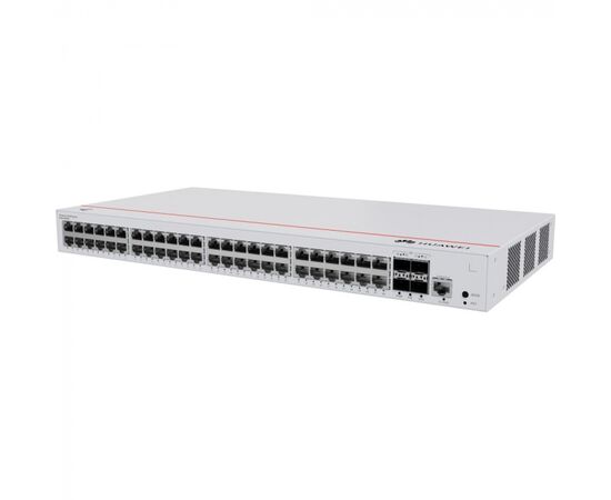 Коммутатор Huawei S220-48P4S (L2, 48*10/100/1000BASE-T ports 380W PoE+, 4*GE SFP ports, AC power)