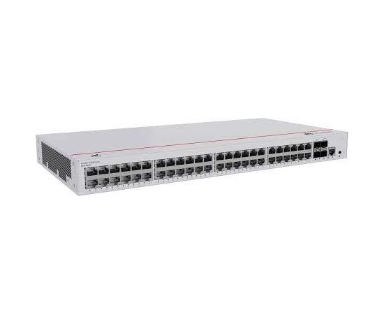 Коммутатор Huawei S310-48P4X (L2+, 48*10/100/1000BASE-T ports 380W PoE+, 4*10GE SFP+ ports, AC power)