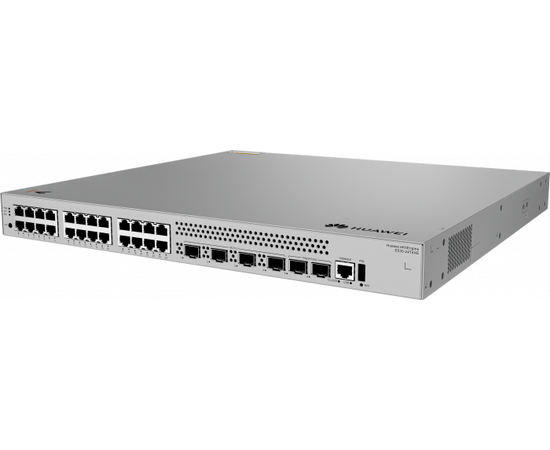 Коммутатор HUAWEI S530-24T4XE (L3, 24*10/100/1000BASE-T ports, 4*10GE SFP+, 2*10GE SFP+ stack ports, Dual AC)