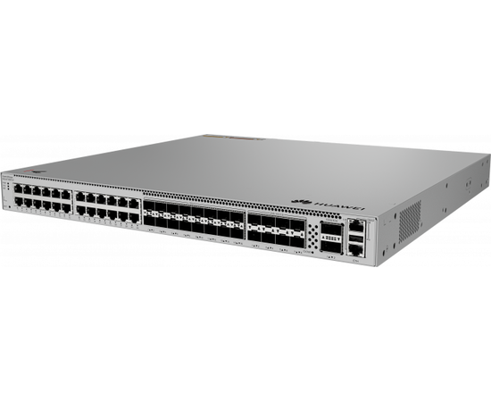 Коммутатор HUAWEI S620-24T16X8Y2CZ (L3, 24*GE RJ45 ports, 16*10GE SFP+, 8*25GE SFP28, 2*100GE QSFP28 ports, Dual AC)
